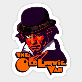 The Old Ludwig Van Sticker